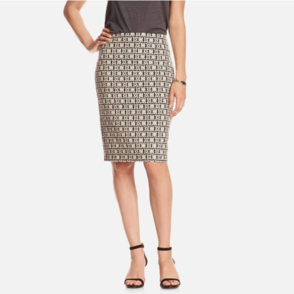 Banana Republic Factory Jacquard Pencil Skirt Size 2
